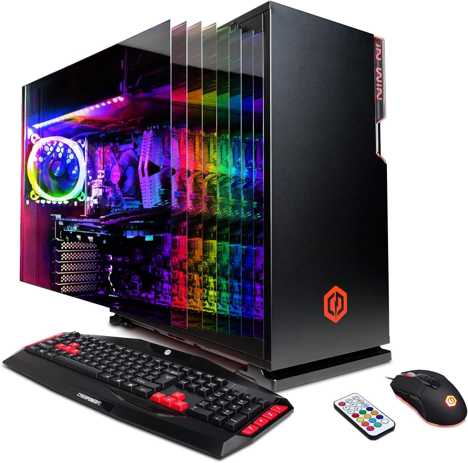 CyberPower Gamer Xtreme VR-Ready Intel i7-8700 Nvidia GeForce GTX 1060 6GB VRAM 16GB RAM 1TB HDD 240GB SSD Windows 10 Gaming Desktop