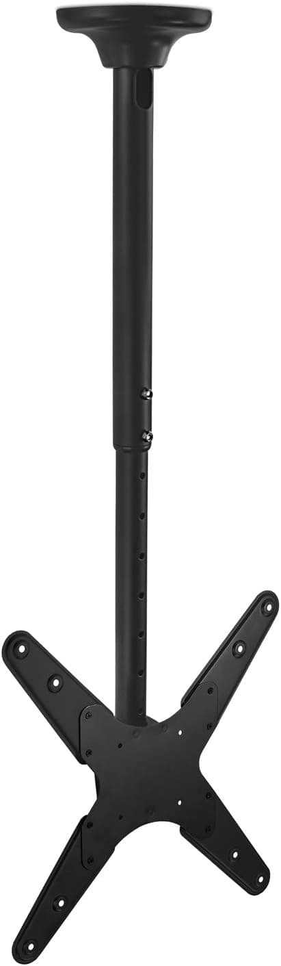 Mount-It! Premium Ceiling Mount TV Bracket | Adjustable LCD TV Ceiling Mount for 23-42 inch Flat Screen TVs | Multiple VESA Patterns | Max Weight 110 Lbs