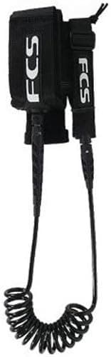 FCS Adjustable SUP Race Comp Knee Paddleboard Leash