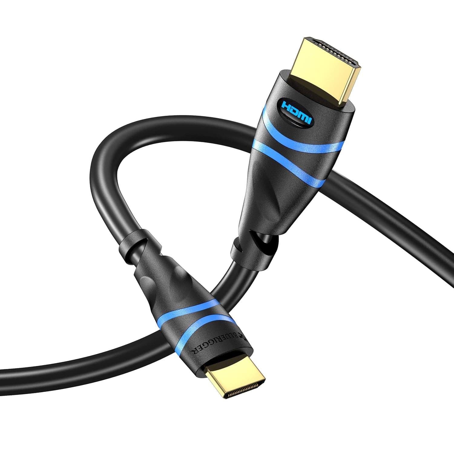 BlueRigger Mini HDMI to HDMI Cable (6FT, 4K 60Hz HDR, Bidirectional High Speed HDMI 2.0 Cord, Ethernet, Audio Return) - Compatible with DSLR Camera, Camcorder, Graphics/Video Card, Raspberry Pi Zero W