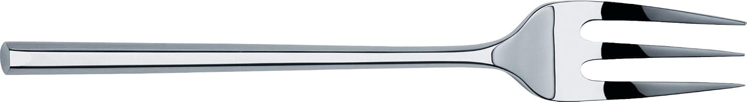 Alessi"MU" Serving Fork in 18/10 Stainless Steel Mirror Polished, Silver