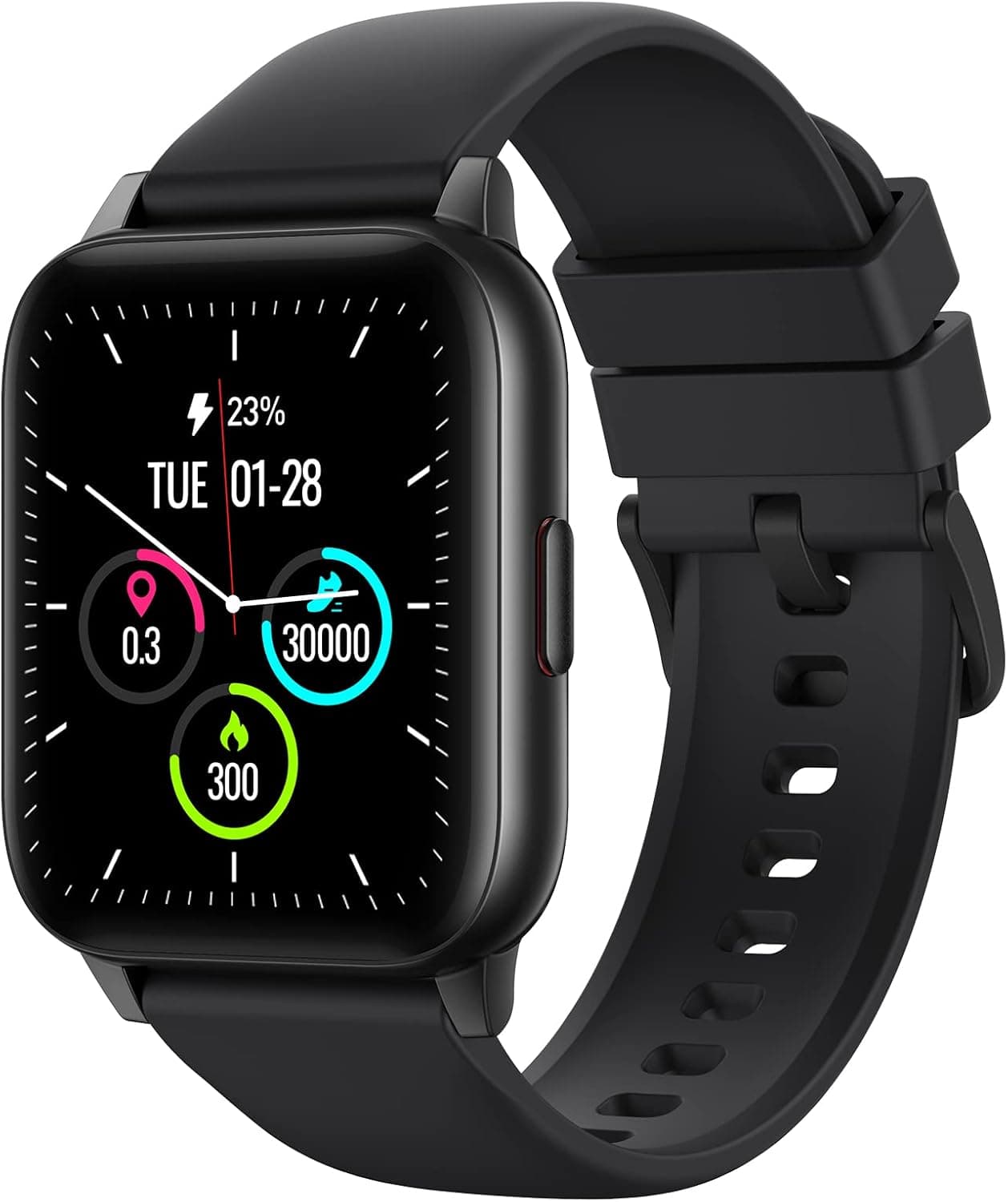 Parsonver Smart Watch, 5ATM Waterproof Fitness Watch for Swimming with 16 Sports Modes, Heart Rate, Blood Oxygen, Sleep Monitor, 1.69" Smartwatch for Android and iPhone Compatible, LW45