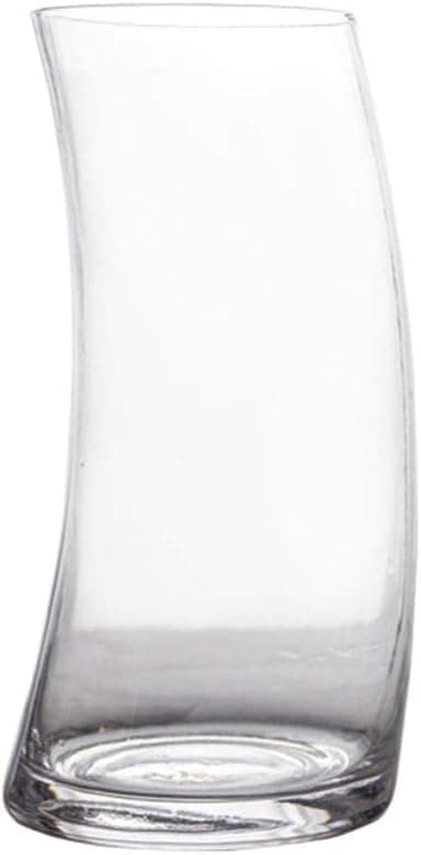 Creative Crescent Shaped Cup Home Glass, 450Ml Juice Glass, Beer Glass, Beverage Glass, Glass Set-Transparent Crescent Cup