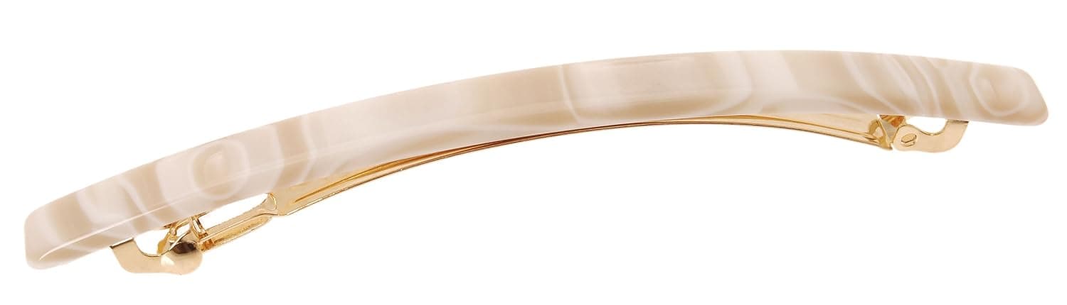 France Luxe Long & Skinny Barrette, Alba - Classic French Design For Everyday Wear