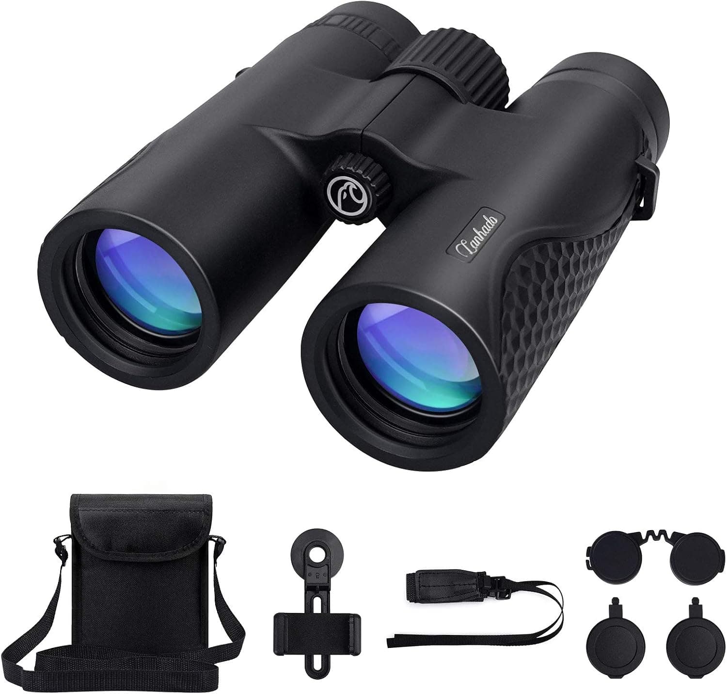 Bird Watching Binoculars for Adults, Seniny 12x42 High Powered Binoculars for HD Waterproof Zoom, Night Vision Binocular with Durable BAK4 Prism FMC Lens, Binoculars for Bird Watching, Hunting