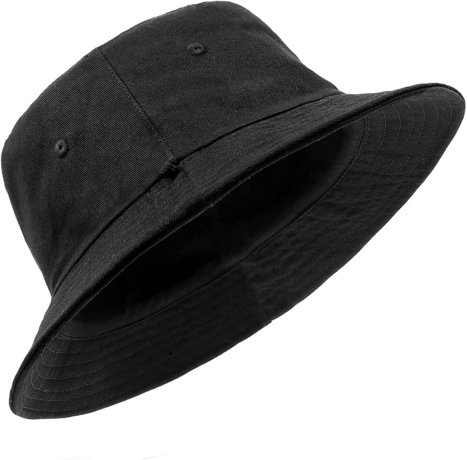 Zylioo Oversize XXL 100% Cotton Bucket Hat,Reversible Trendy Fisherman Hats,Double Side Wear Fishing Summer Sun Hat