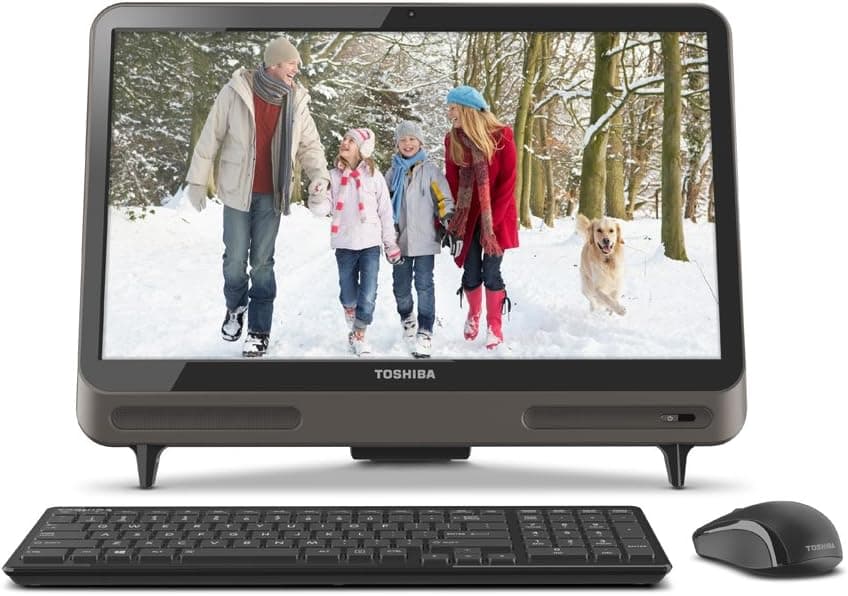Toshiba LX835-D3310 23.0-Inch All-in-One Desktop (Silver/Black) (Discontinued by Manufacturer)