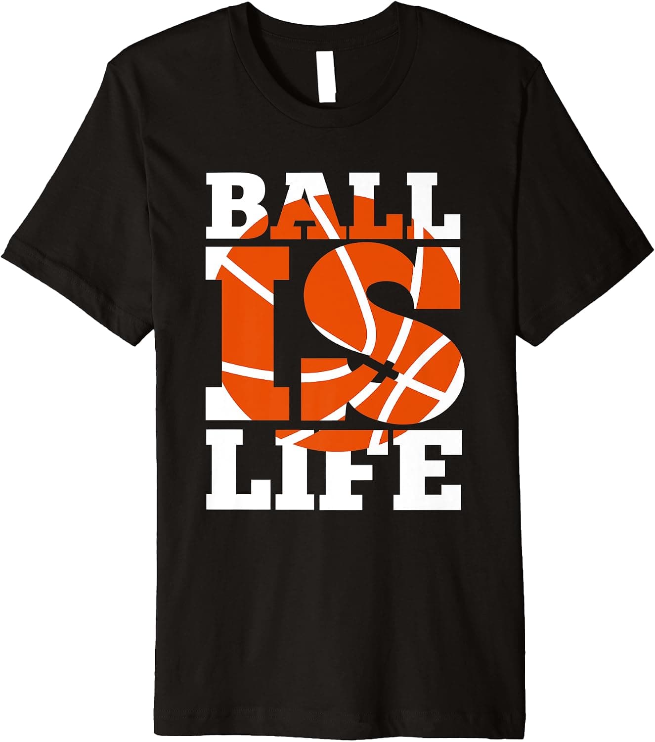 Ball is Life Graphic Basketball Player Athlete T-shirt
