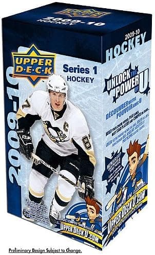 NHL Upper Deck Series 1 2009-2010 Hockey Trading Card Blaster Box
