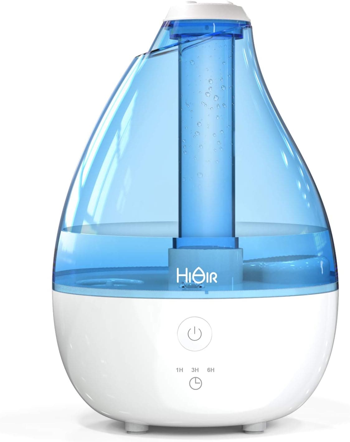 Cool Mist Humidifier - Humidifier for Baby Bedroom, All Night Moisture, Quiet Humidifier with High Low Mist, Auto-off Timer, Night Light, Easy Use Filterless Humidifier for Home Office Nursery