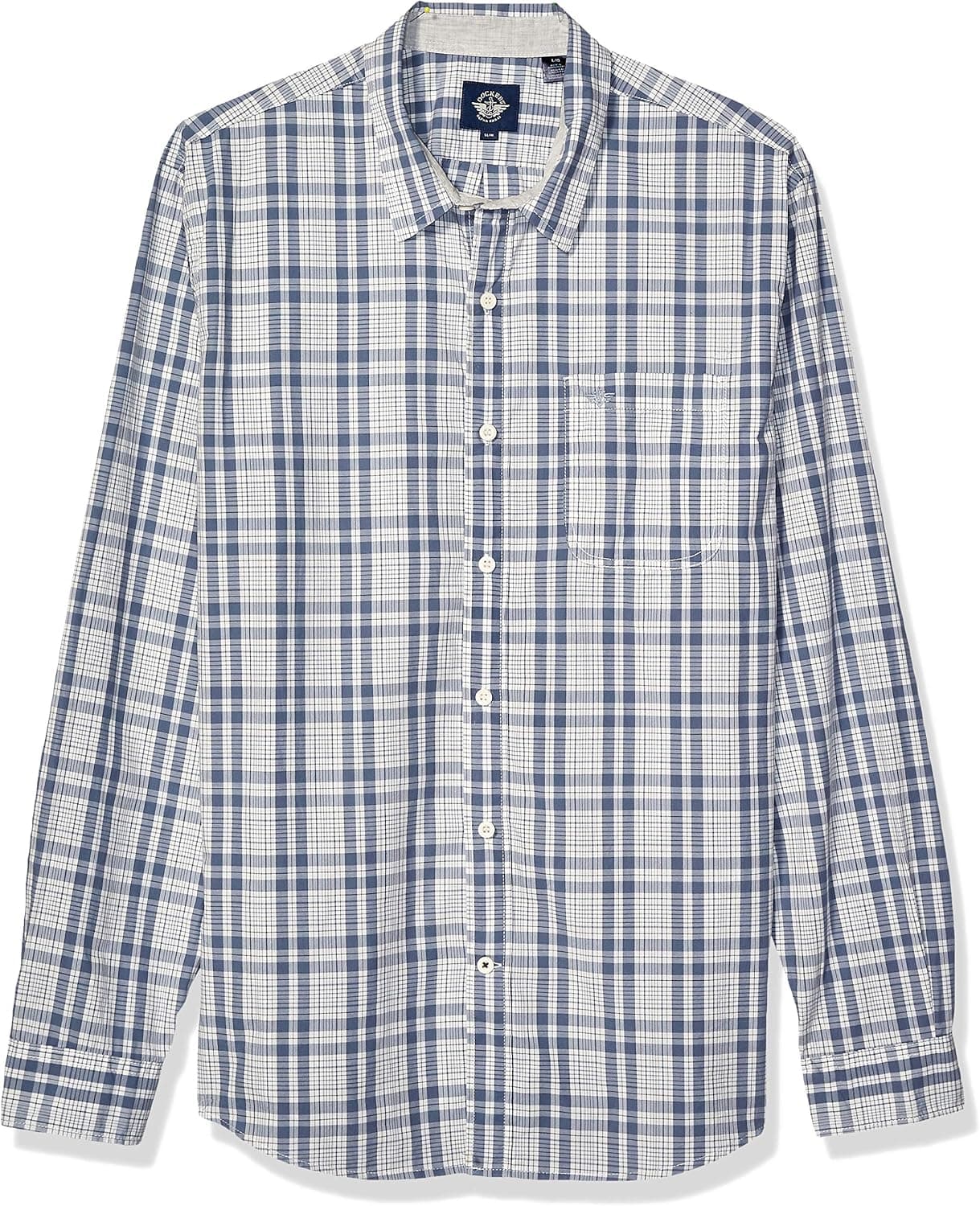 Dockers Men's Long Sleeve Alpha Button Down Shirt