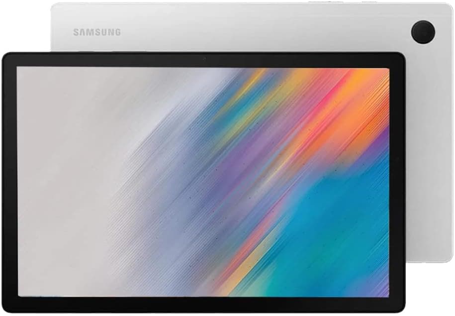 SAMSUNG Galaxy Tab A8 10.5” 64GB Android Tablet, LCD Screen, Kids Content, Smart Switch, Long Lasting Battery, US Version, 2022, Silver, Amazon Exclusive