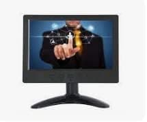 GreBear QJB-02 Computer Monitors 7 Inch FHD 1080p PC Monitors 60hz Built in Speaker, Low Blue Light Anti-Glare IPS Screen LCD 7" Desktop Display DP