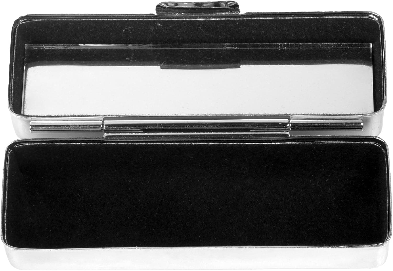 Kloud City Steel Lipstick Case with Mirror and Velvet Lined Lipstick Holder Makeup Case Jewelry Box