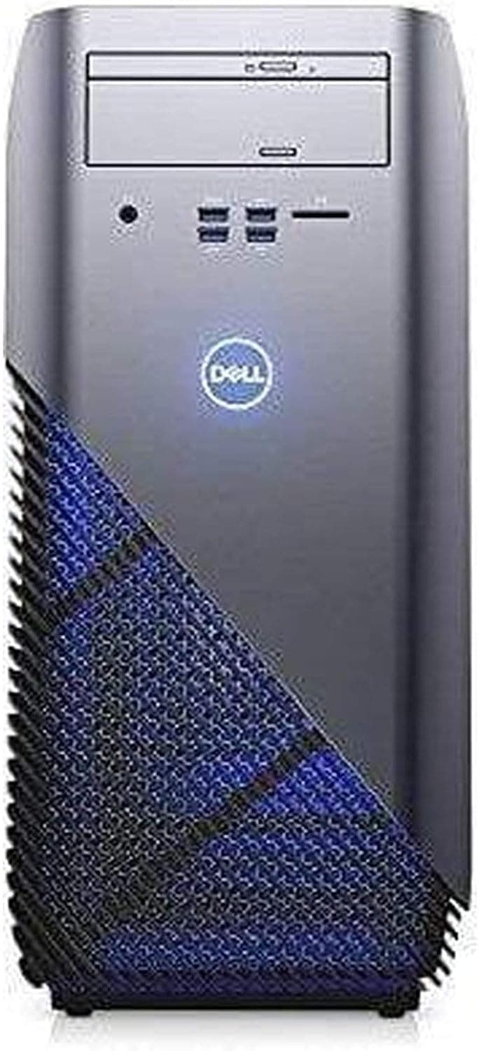 Dell i5675-A933BLU-PUS Inspiron 5675 AMD Desktop, Ryzen 5 1400 Processor, 8GB, 1TB, AMD Radeon RX 570 4GB GDDR5 Graphics, Recon Blue (Renewed)