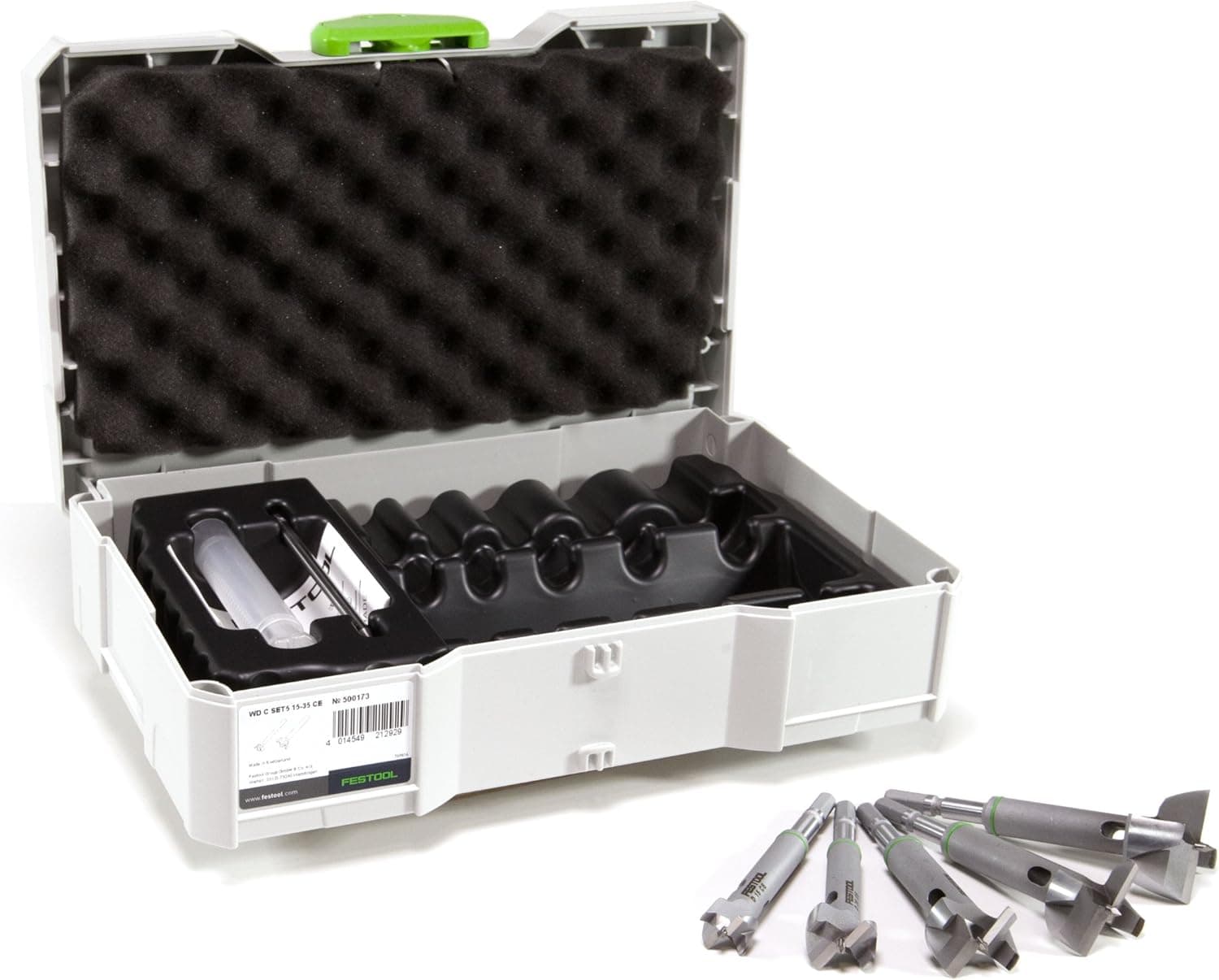 Festool 500173 ZOBO Forstner-Style Bit Set, Metric