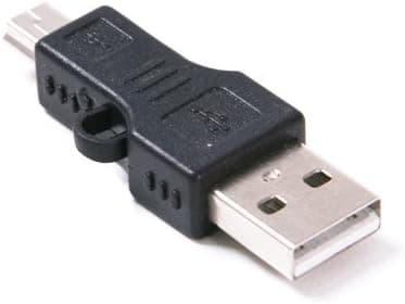 USB Type A Male to Mini 5-Pin Adapter