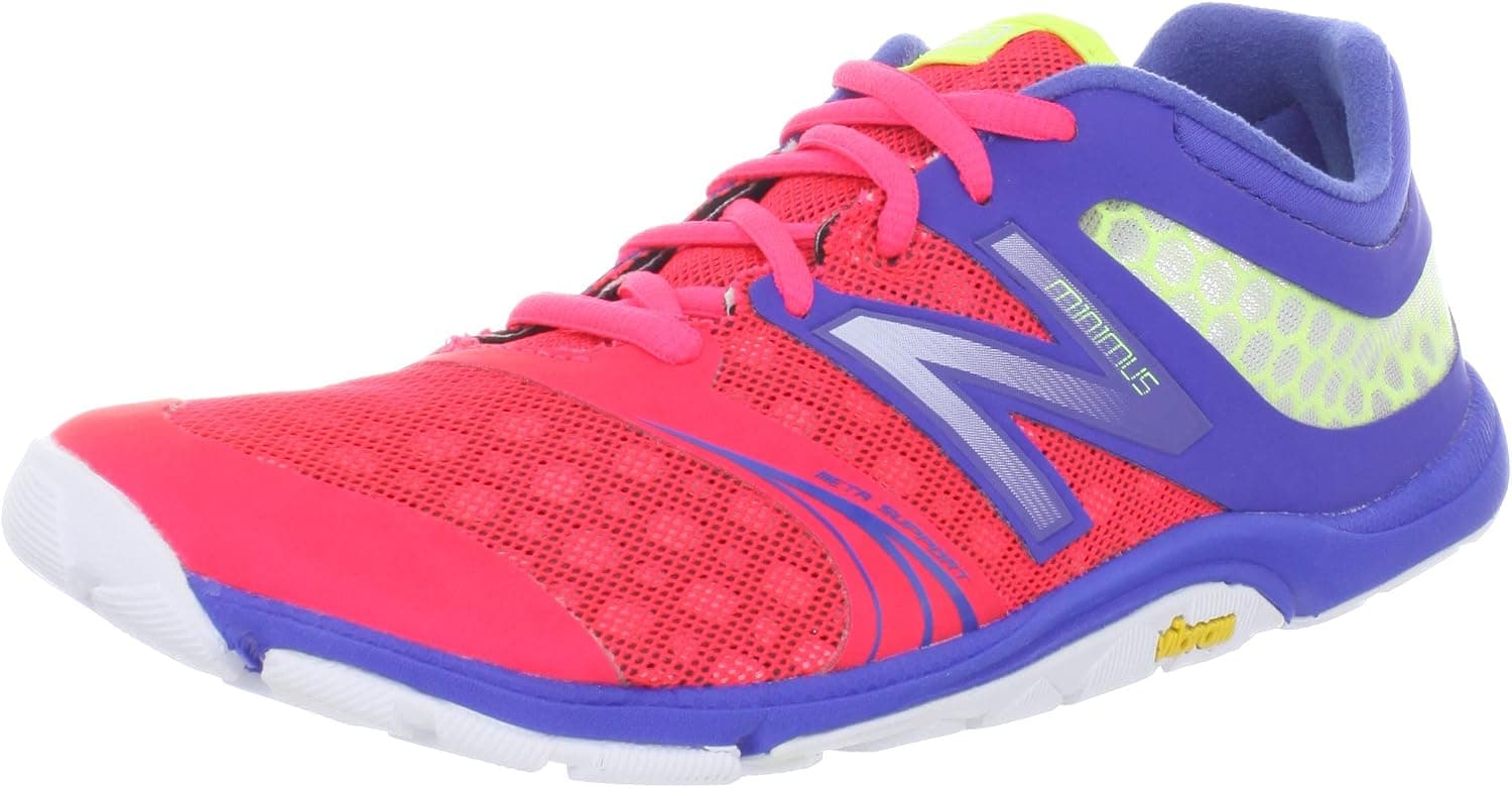 New Balance Women's Minimus 20 V3 Cross Trainer, Blue/Diva Pink, 8 D US