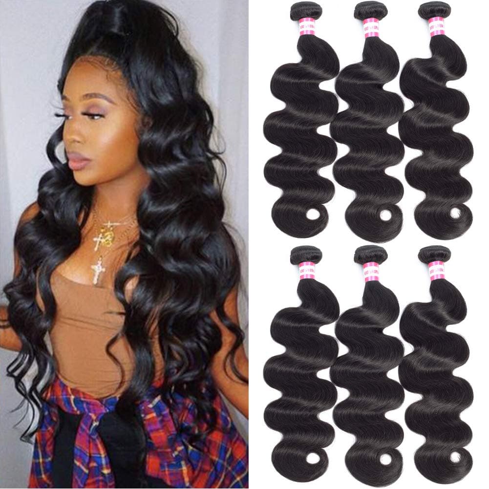 CYNOSURE Human hair bundles brazilian body wave bundles 24 26 28
