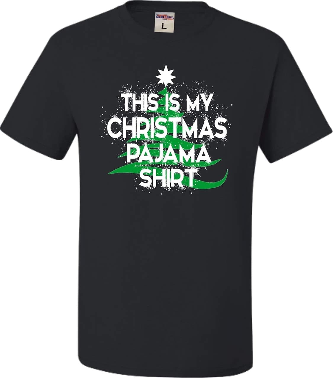 Go All Out Adult This is My Christmas Pajama Shirt T-Shirt