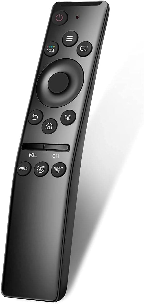 Universal Remote-Control for Samsung Smart-TV, Remote-Replacement of HDTV 4K UHD Curved QLED and More TVs, with Netflix Prime-Video Buttons (Renewed)