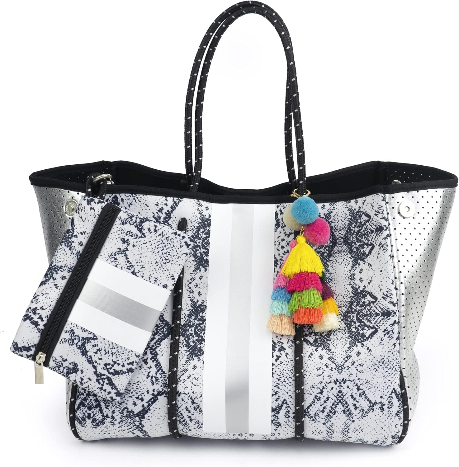 ORAD Neoprene Bag,Tote Bags,Neoprene Tote Bag,Handbags for Women,Neoprene Bag for Women,Neoprene Beach Bag