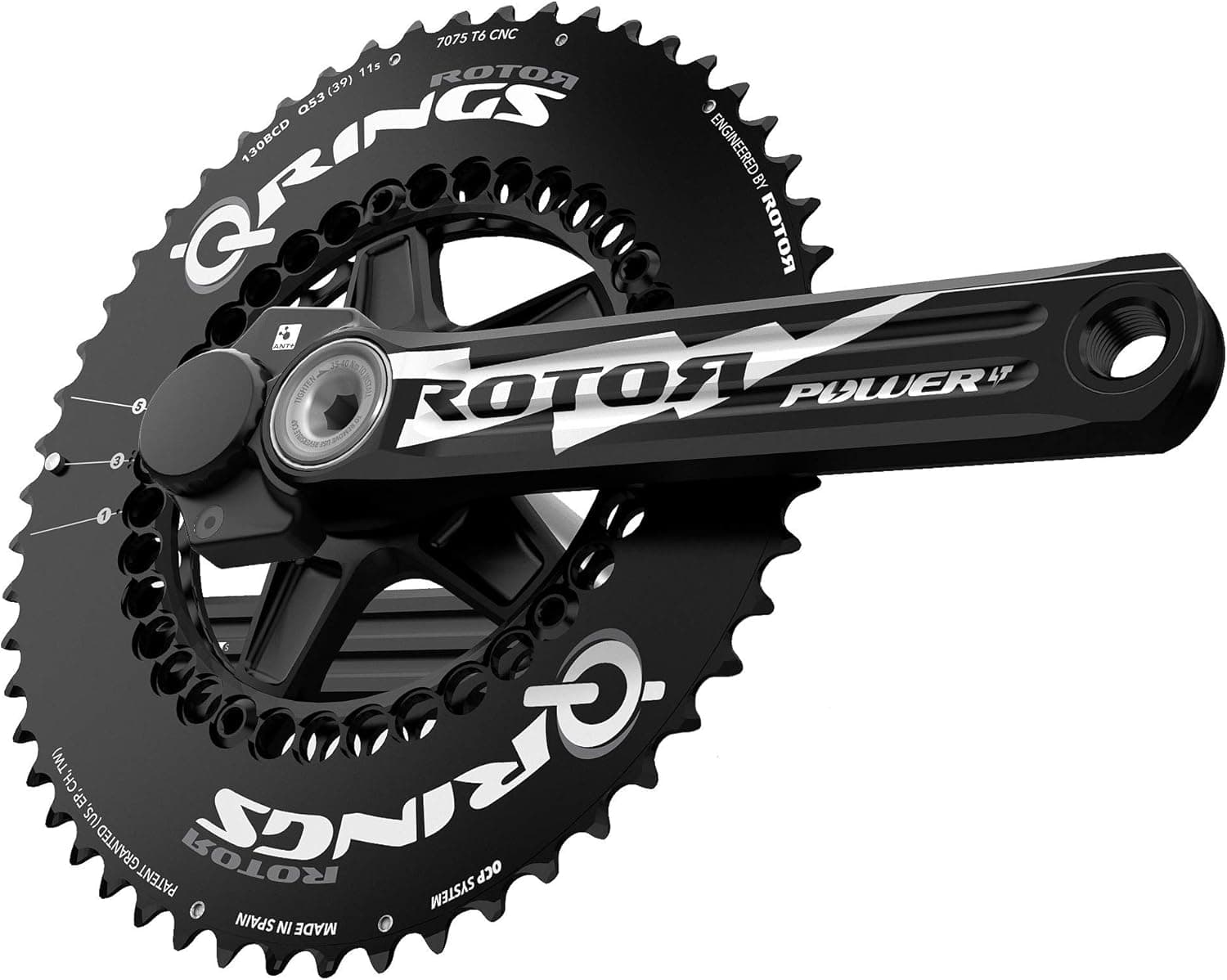rotor INPOWER New 3D+ 110_165 - BLK/BLK/RED