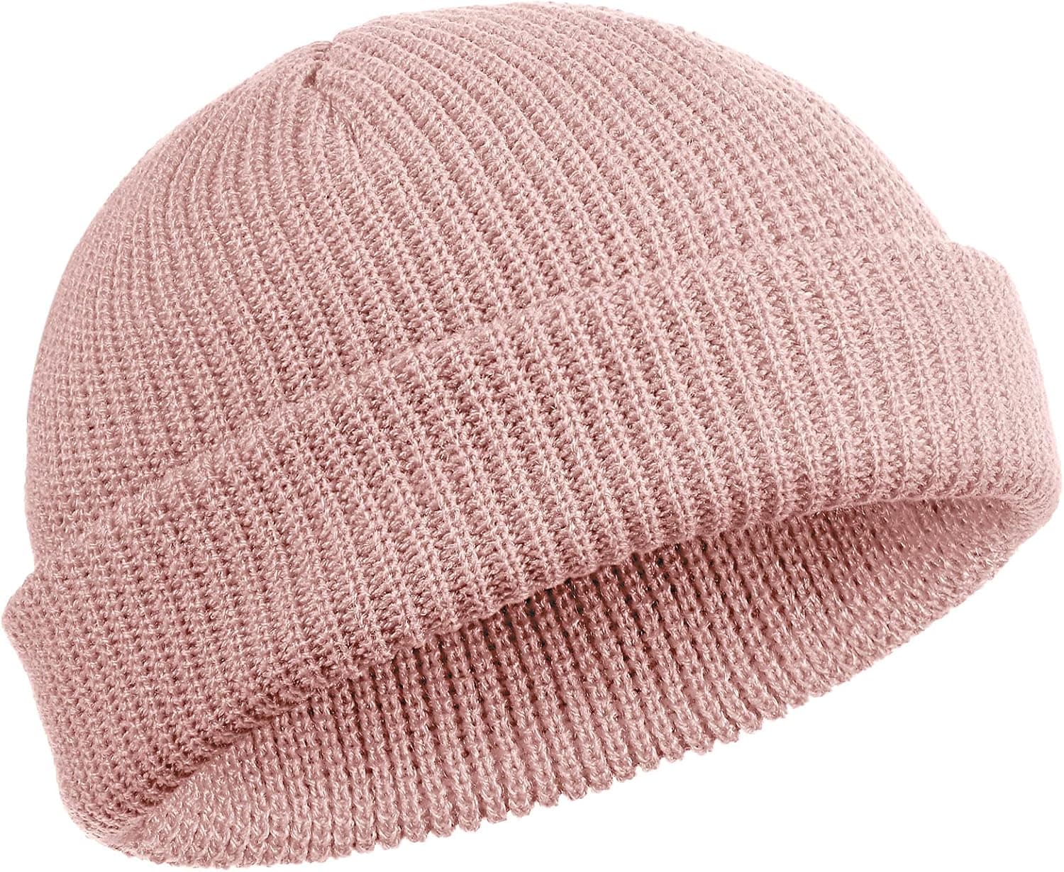 SATINIOR Trawler Beanie Watch Hat Roll-up Edge Skullcap Fisherman Beanie for Men Women