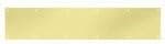 Hardware House 51-9975 6" x 30" Polished Brass Kick Plate Door Hardware : 6-Inch x 30-Inch