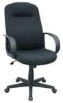 Office Depot Furniture at Work(R) Chelsea Fabric Executive Chair, Black
