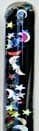 Stars and Moon Glitter Wand for Kaleidoscopes or Party Favor 11 Inch