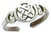 Celtic Knot Antiqued Sterling Silver -Toe Ring