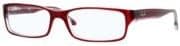 Ray-Ban RX5114 Eyeglasses-5112 Red/Clear-52mm