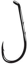 Gamakatsu Baitholder Hooks Size 1 Value Pack of 25 Color NS Black