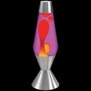 Lava Lamp 52 Oz.- Yellow Wax with Purple Liquid
