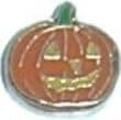 Jack-O-Lantern Floating Charm for Heart Lockets