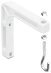 Wall- or Ceiling-Mount Bracket for Projection Screen, 6-3/4 x 1-1/4 x