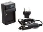 Canon FS20 Camcorder Battery Charger (110/220v with Car & EU adapters) - Replacement Charger for Canon BP-808, BP-809, BP-819, BP-827 Battery