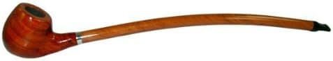 15" Curved Stem Shire Pipe (Natural)