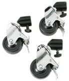 Calumet MF6803 3 Heavy Duty Caster Set for 13.5 Light Stand