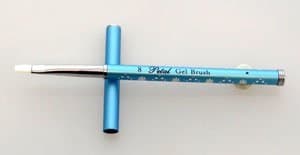 Nails Gel Brush Number 8 Petal Diamond Flower Blue