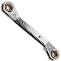 S-K Tools 7mm x 8mm 6 Point Ratcheting Offset Box End Wrench - SKT87107
