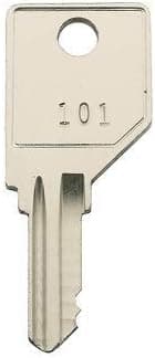 Wesko 101 Replacement Keys: 2 Keys
