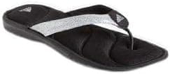 adidas Black Chilwyanda Thong Sandals-Girls
