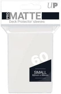 Ultra Pro Pro-Matte Sleeves - Clear, Small - for Yu-Gi-Oh, Cardfight/CFVG (60 Deck Protectors)