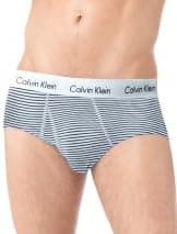 Calvin Klein Men's Stretch 2 Pack Hip Brief with Keyhole