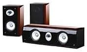 Pure Acoustics Dream Series 5-Inch Surround and Center Speaker Set (High-Gloss Black)