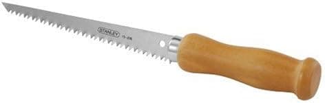 STANLEY Hand Saw, Jab Saw, Wood Handle, 6-Inch (15-206)