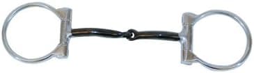 Partrade Metalab Stainless Steel Western Dee Horse Bit Copper Inlay