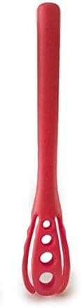 Norpro Heat-Resistant Aerating Whistix Whisk Stick (Red)